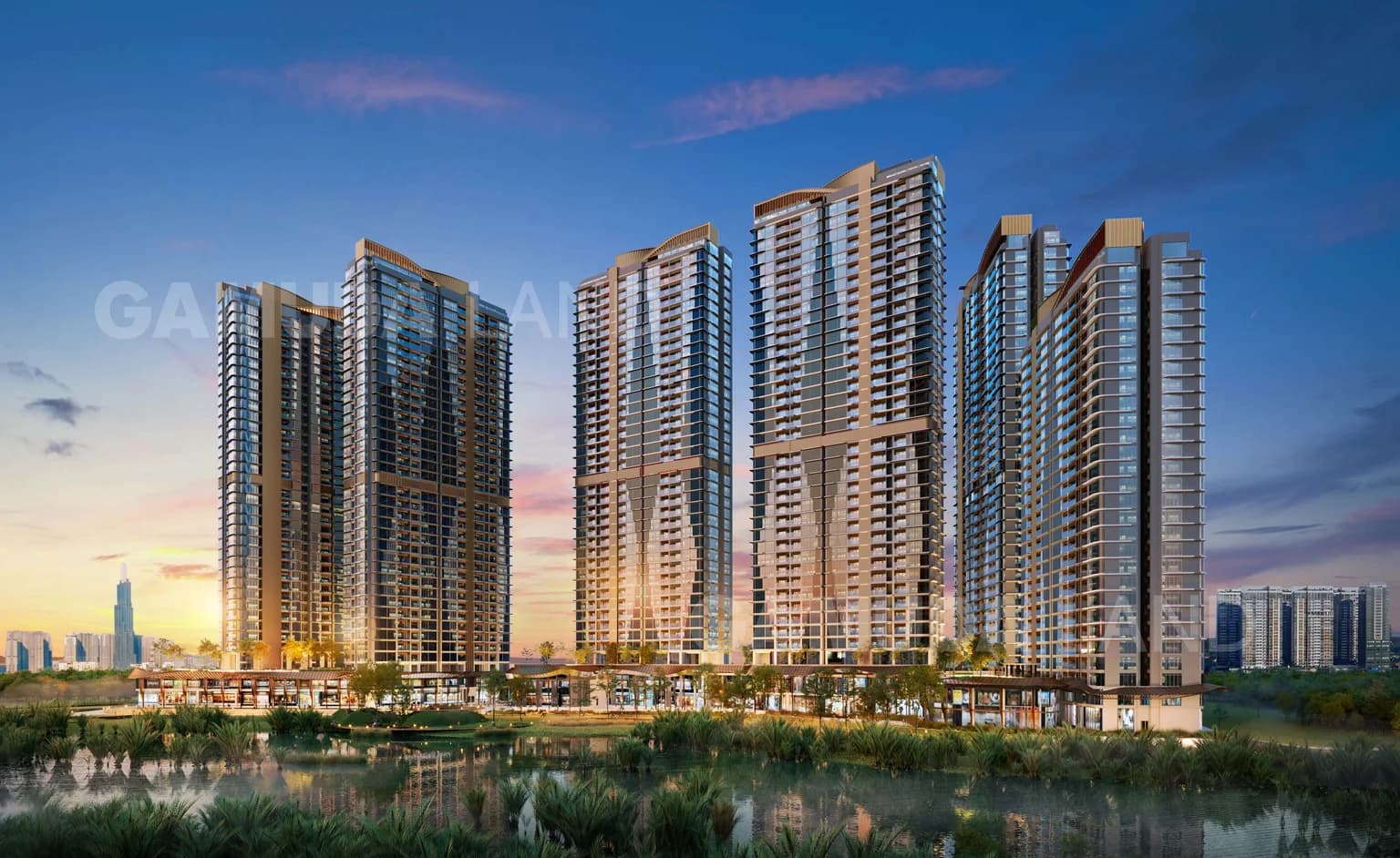 Hình ảnh phối cảnh Eaton Park