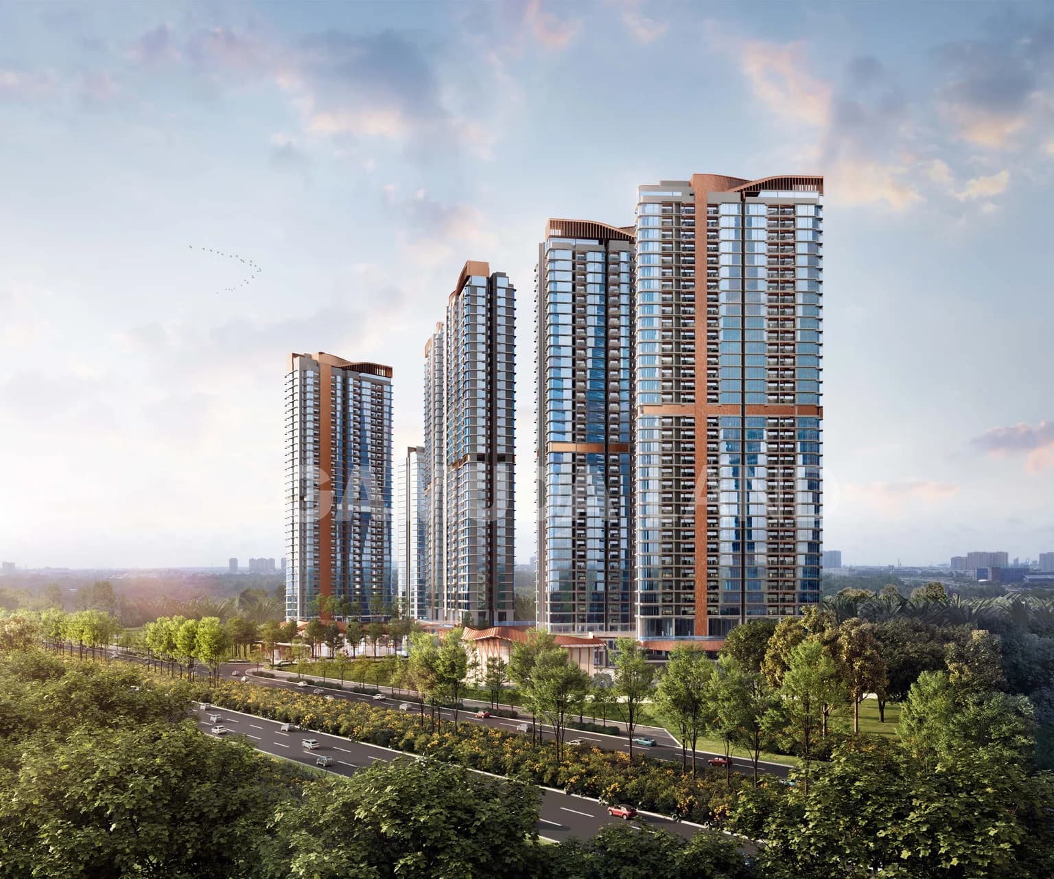 Hình ảnh phối cảnh Eaton Park