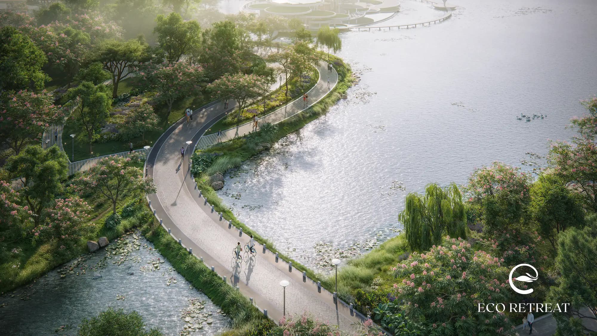 Hình ảnh phối cảnh khu đô thị sinh thái Eco Retreat - 01