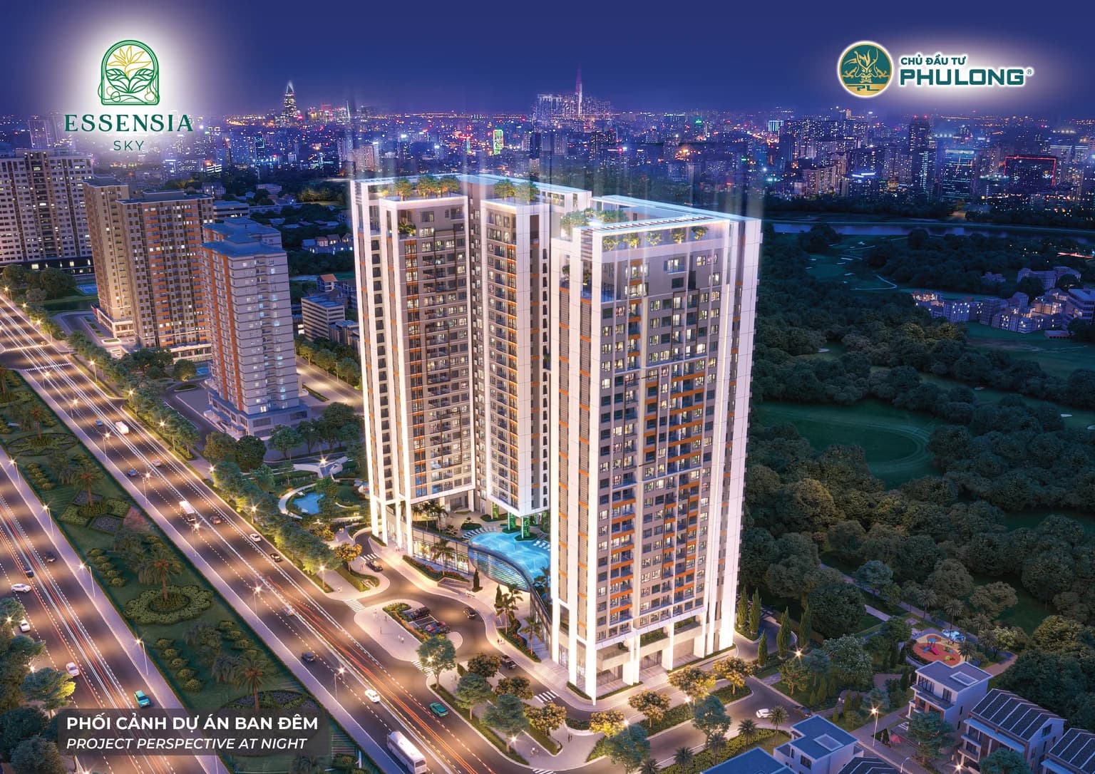 Hình ảnh phối cảnh dự án Essensia Sky Phú Long