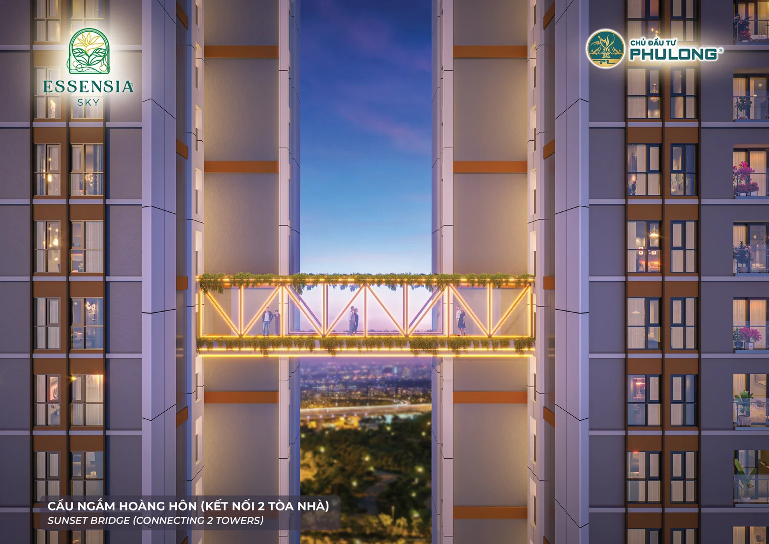 Hình ảnh phối cảnh dự án Essensia Sky Phú Long