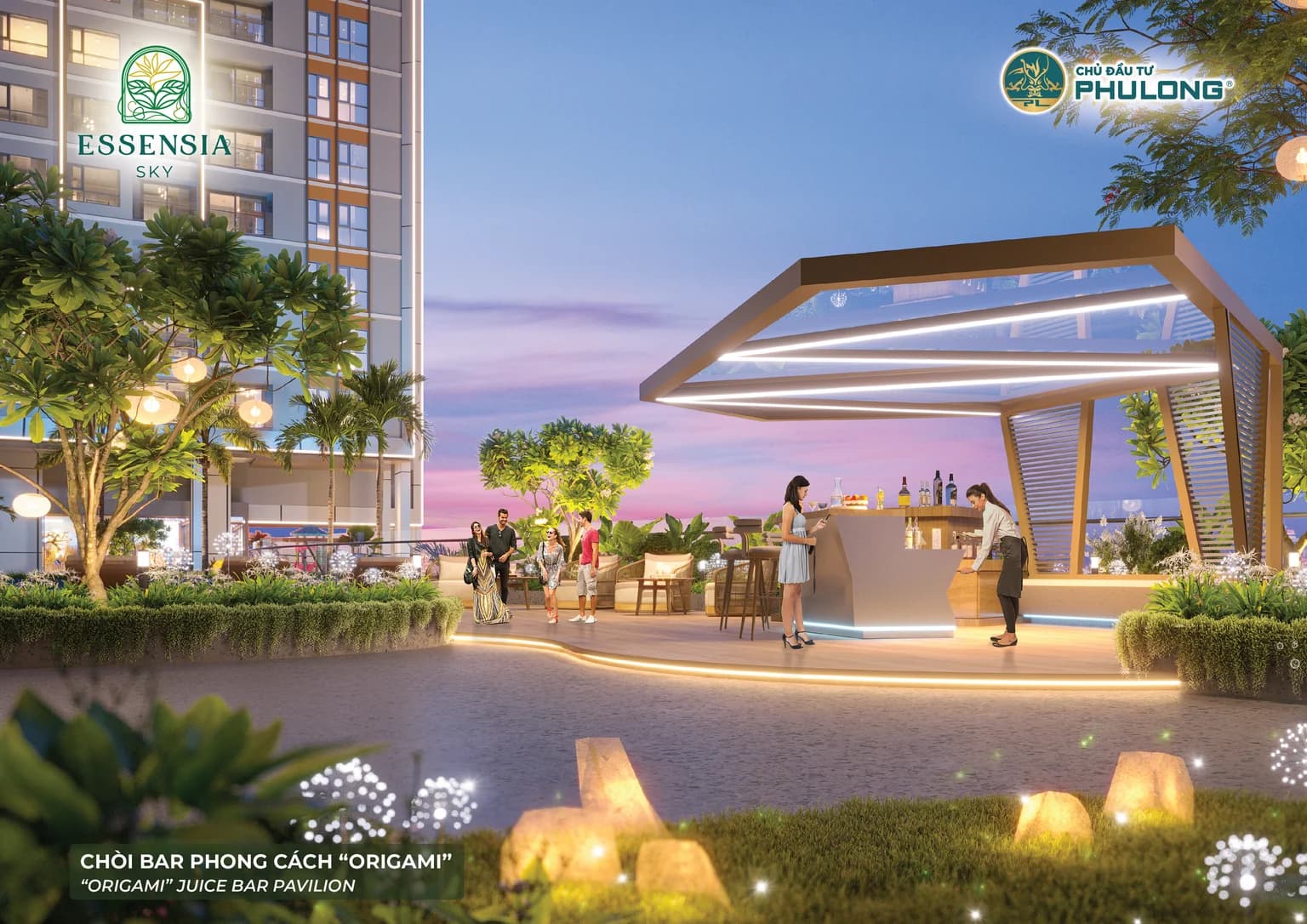Hình ảnh phối cảnh dự án Essensia Sky Phú Long