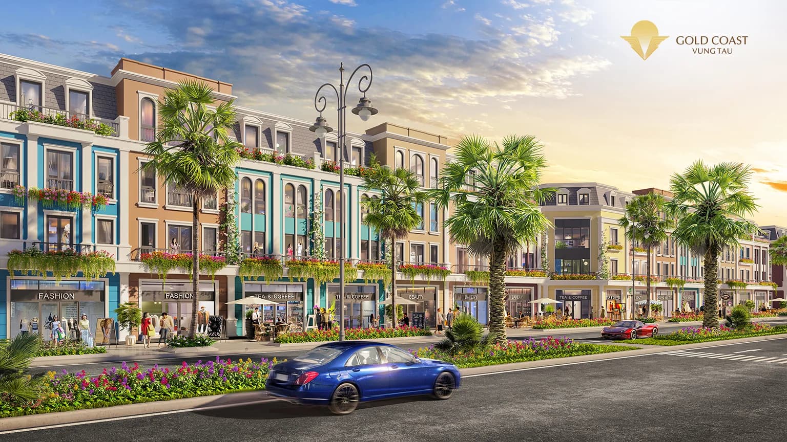 Hình ảnh phối cảnh dự án Gold Coast