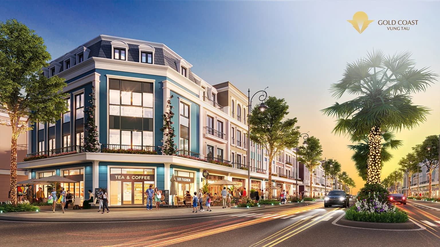 Hình ảnh phối cảnh dự án Gold Coast