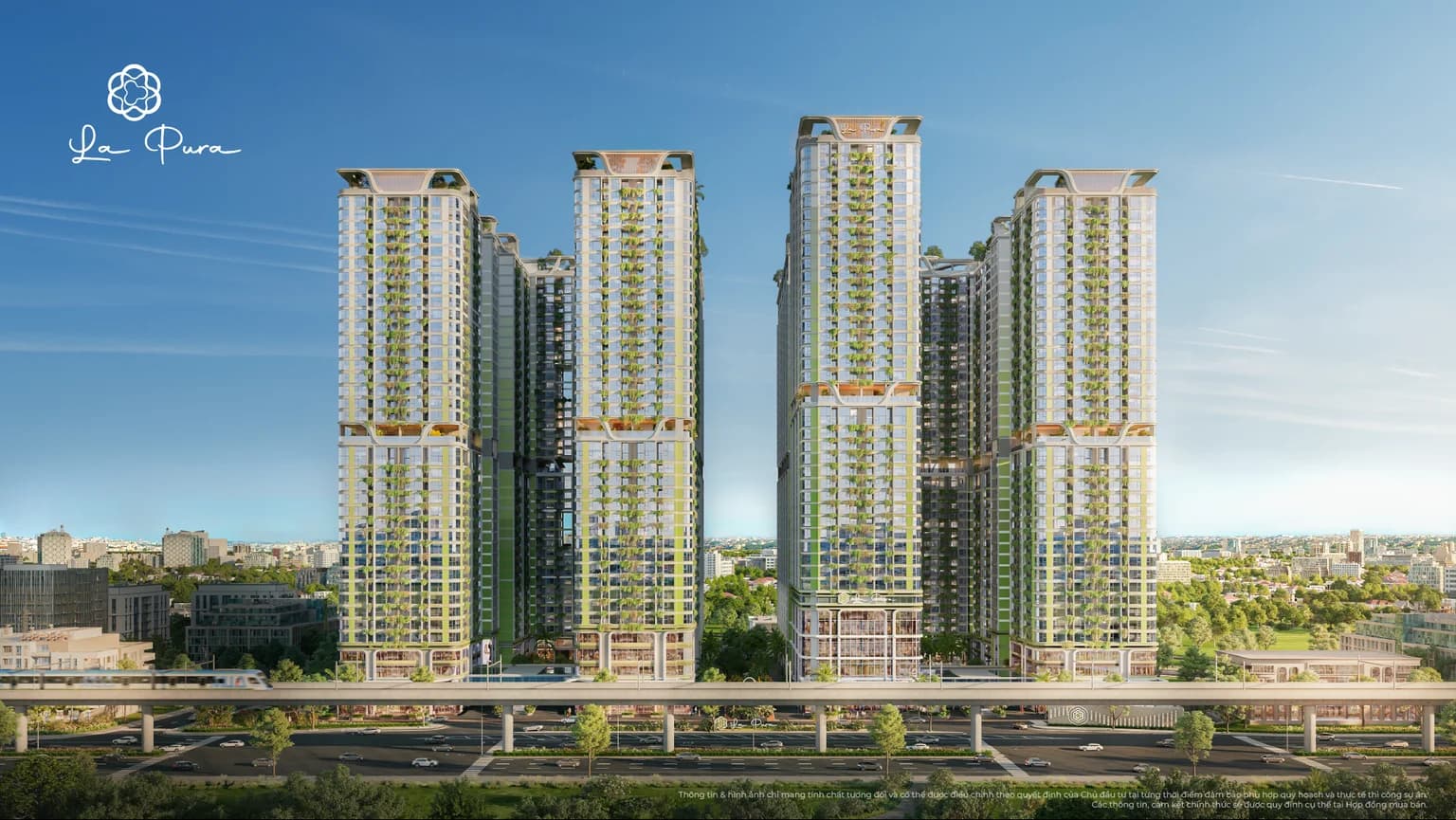 Hình ảnh phối cảnh dự án La Pura