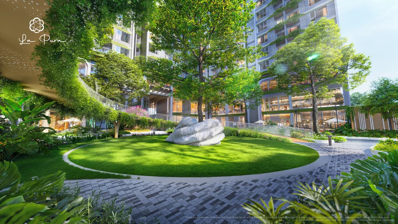 Hình ảnh phối cảnh dự án La Pura