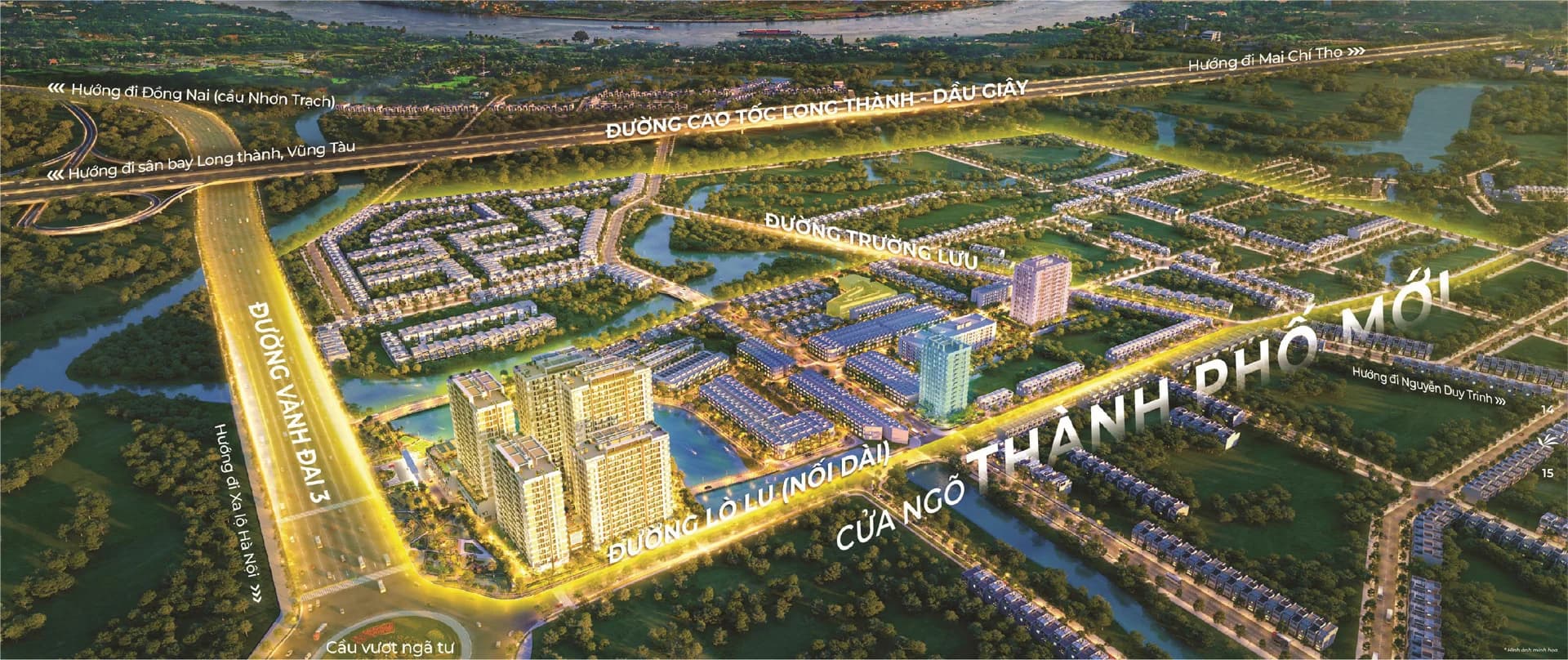 Vị trí dự án MT Eastmark City