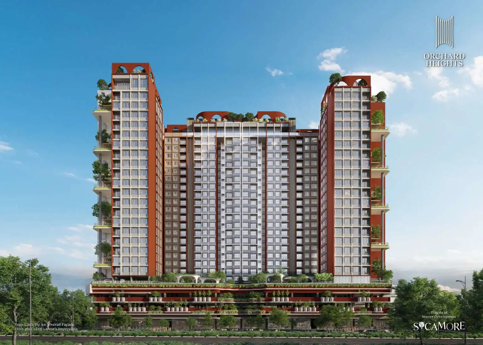 Dự án Orchard Heights - Sycamore Bình Dương của CapitaLand