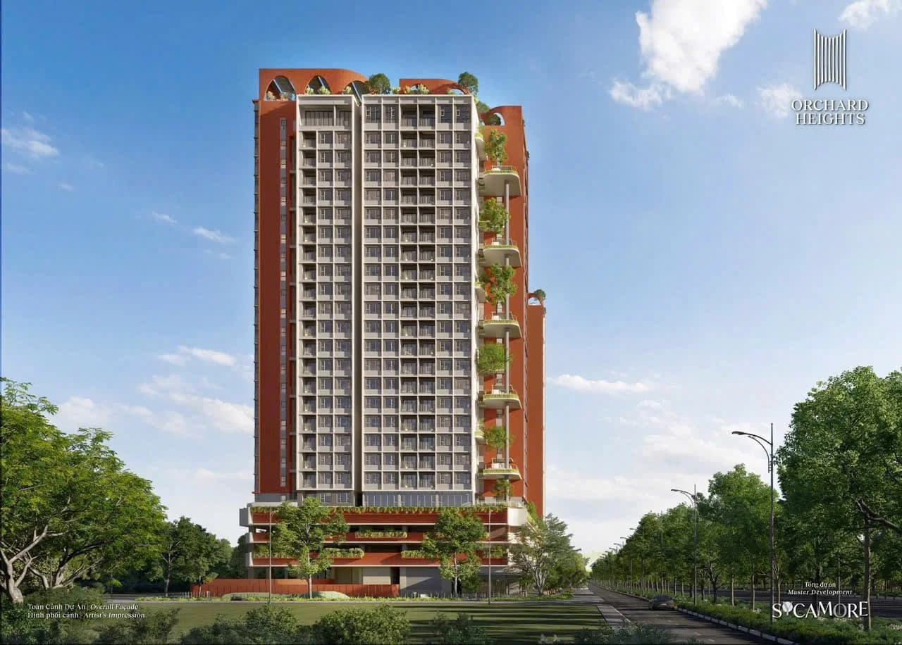 Hình ảnh phối cảnh phân khu Orchard Heights của dự án Sycamore Bình Dương - Ảnh 16
