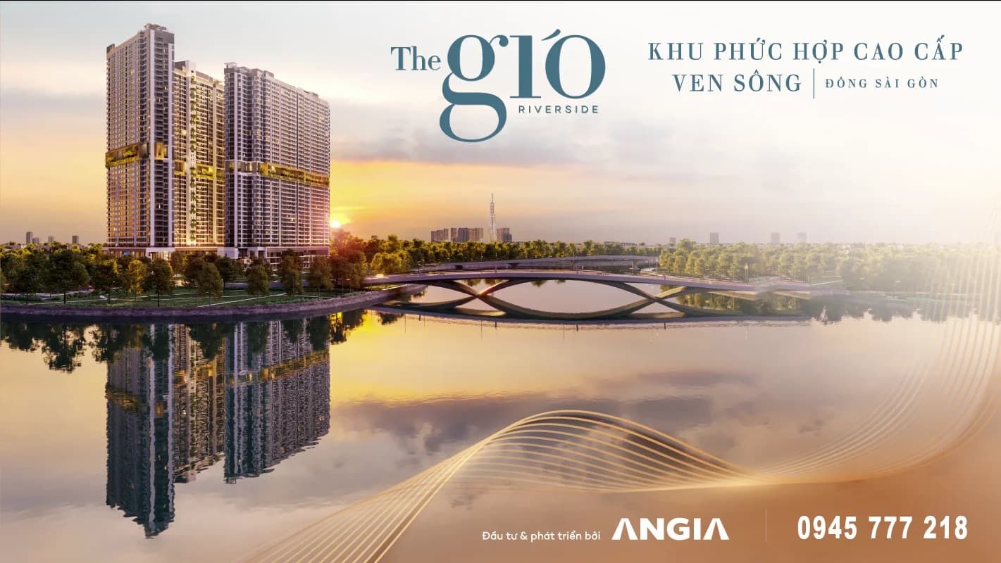 Nhận booking căn hộ The Gió Riverside