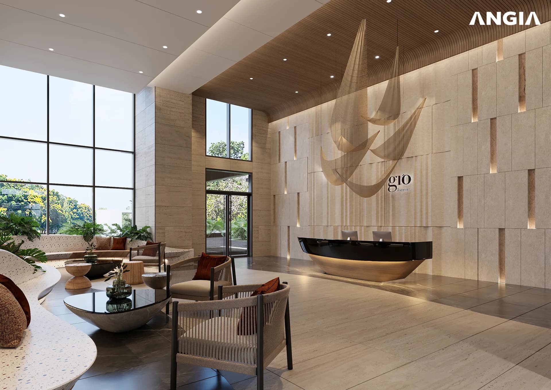 Hình ảnh phối cảnh dự án căn hộ cao cấp The Gió Riverside Bình Dương - Ảnh 02
