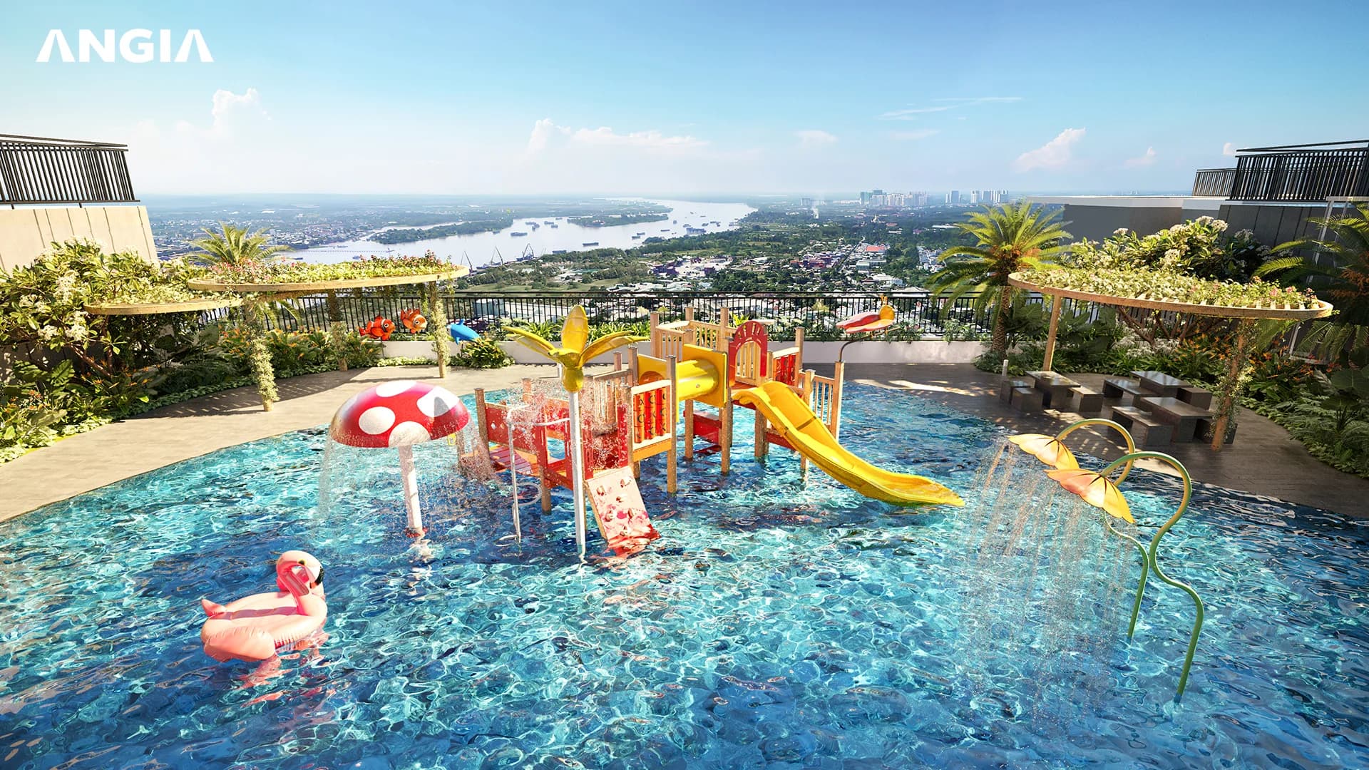Hình ảnh phối cảnh dự án căn hộ cao cấp The Gió Riverside Bình Dương - Ảnh 08