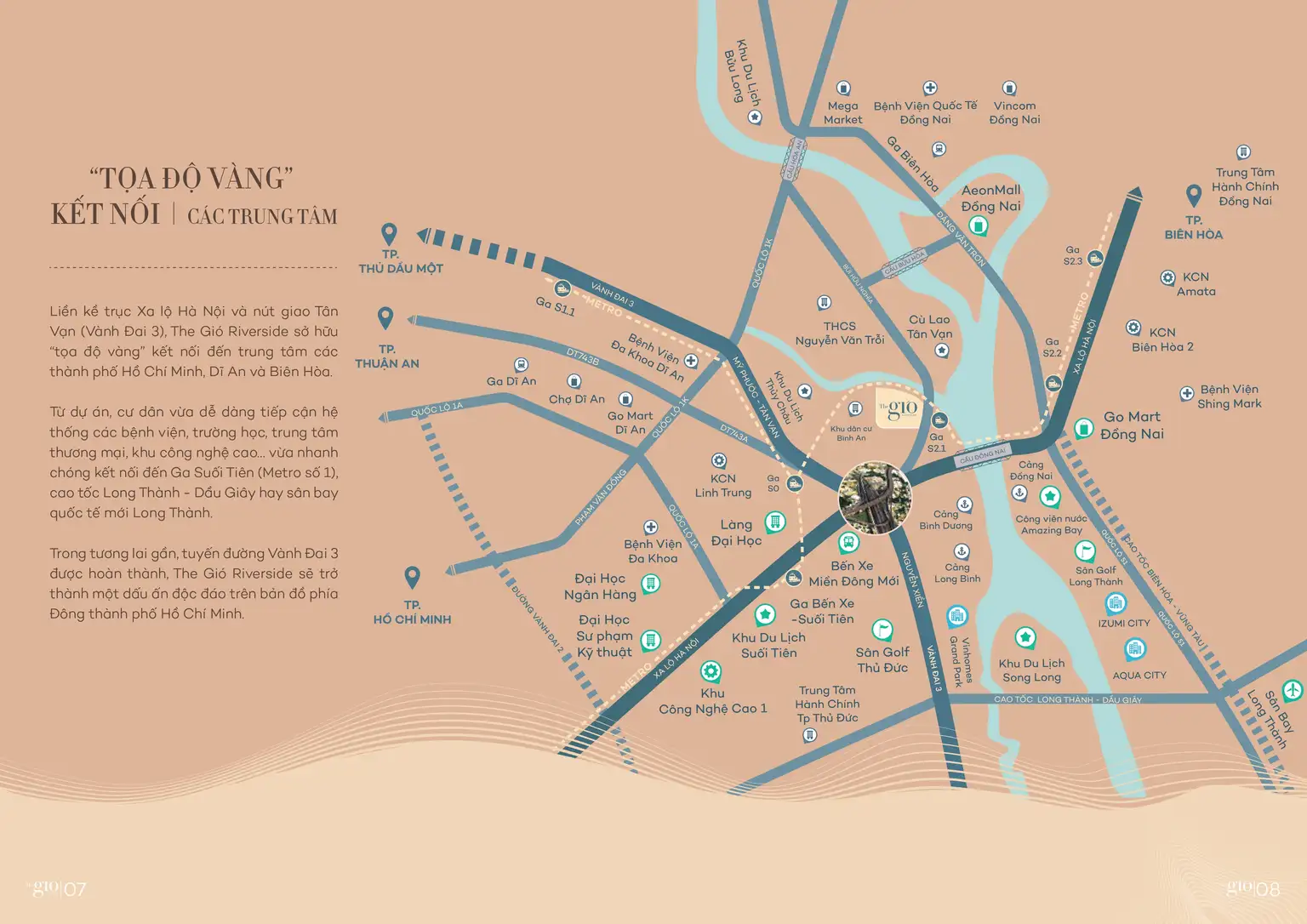 Vị trí dự án The Gió Riverside