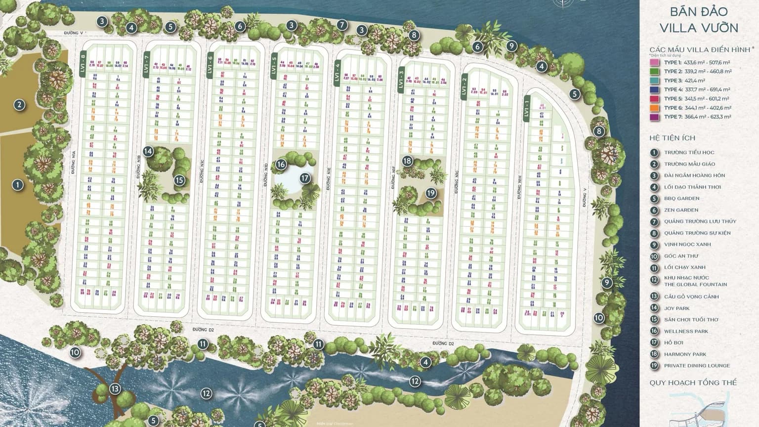 Mặt bằng tổng thể Sola