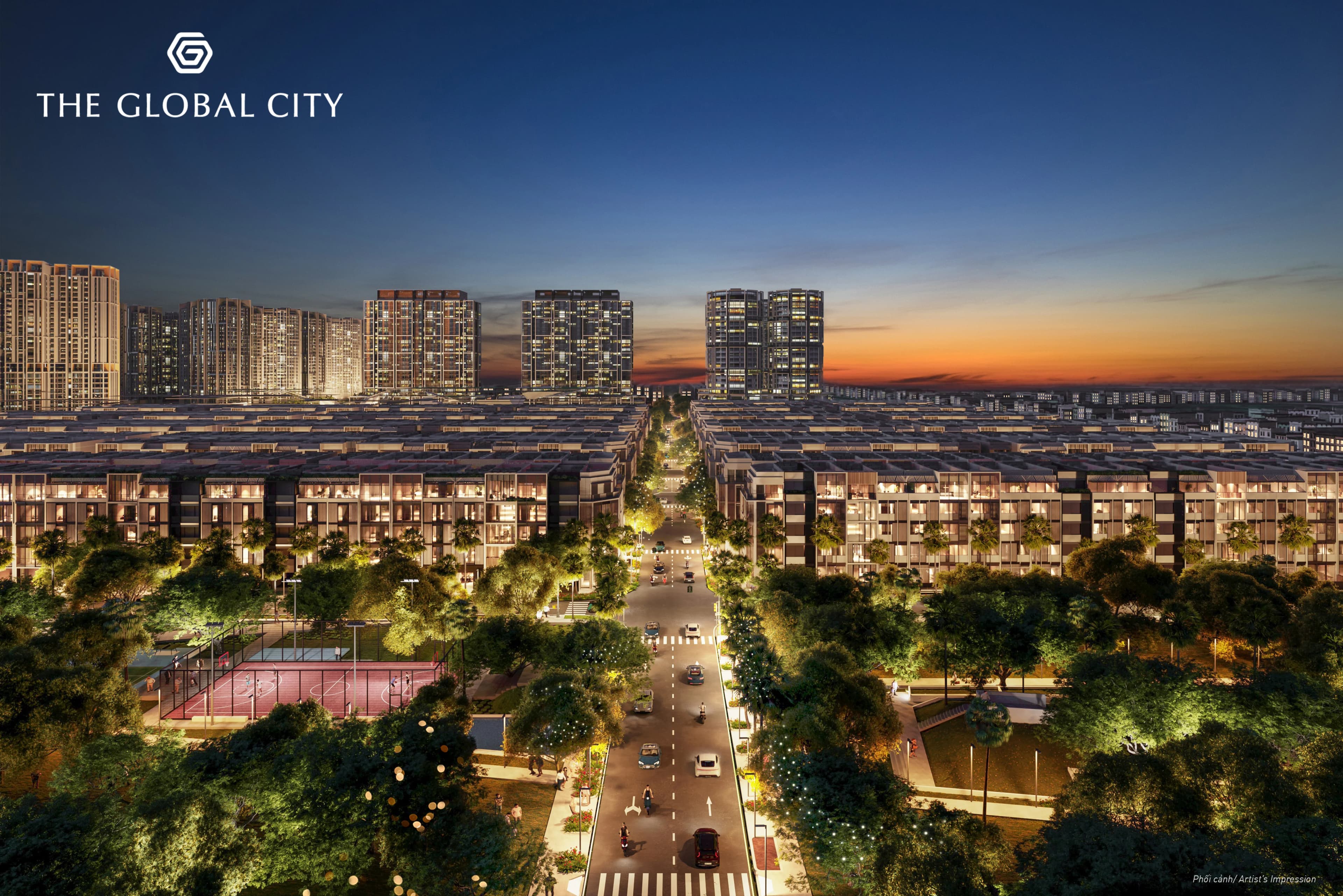 Hình ảnh phối cảnh khu đô thị The Global City - Ảnh 02