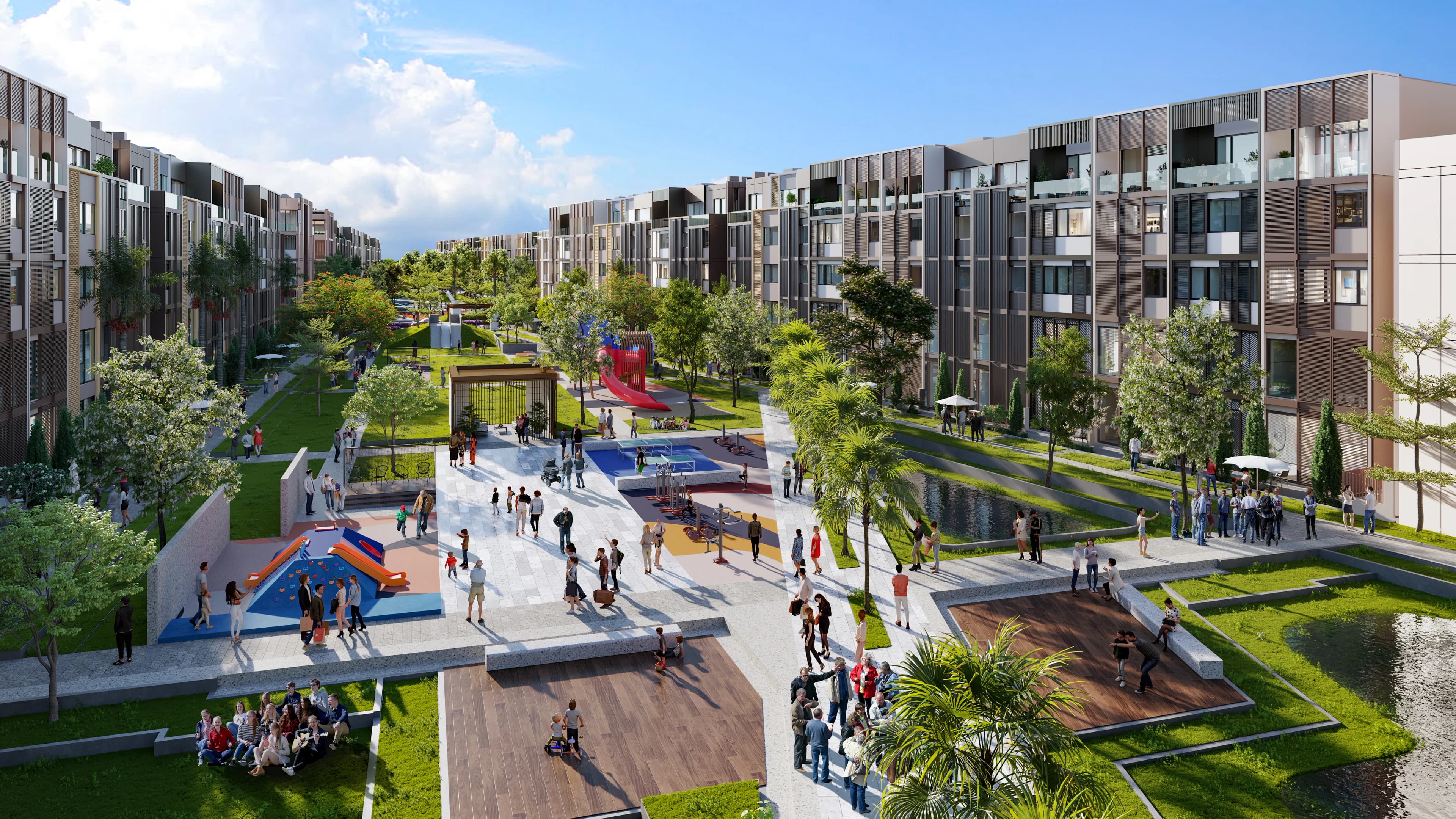 Hình ảnh phối cảnh khu đô thị The Global City - Ảnh 05