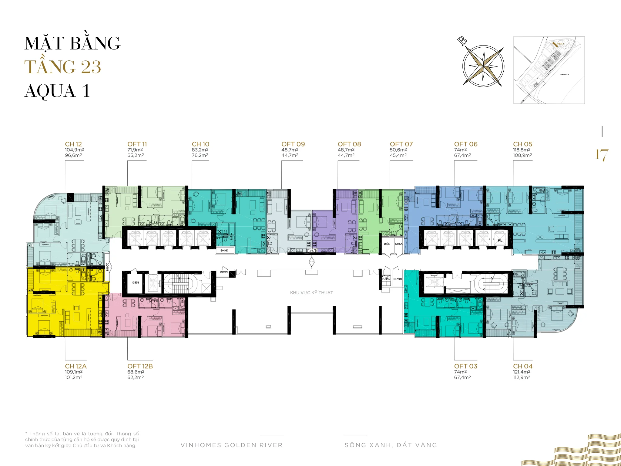 Mặt bằng Aqua 1