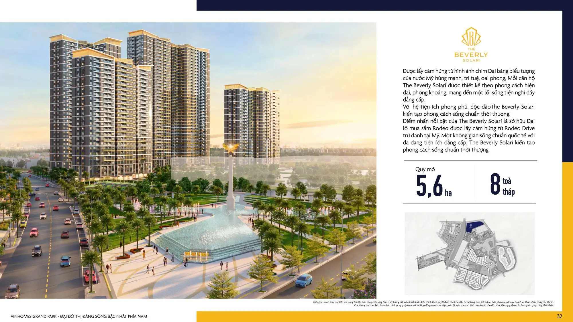 Phân khu The Beverly Solari dự án Vinhomes Grand Park