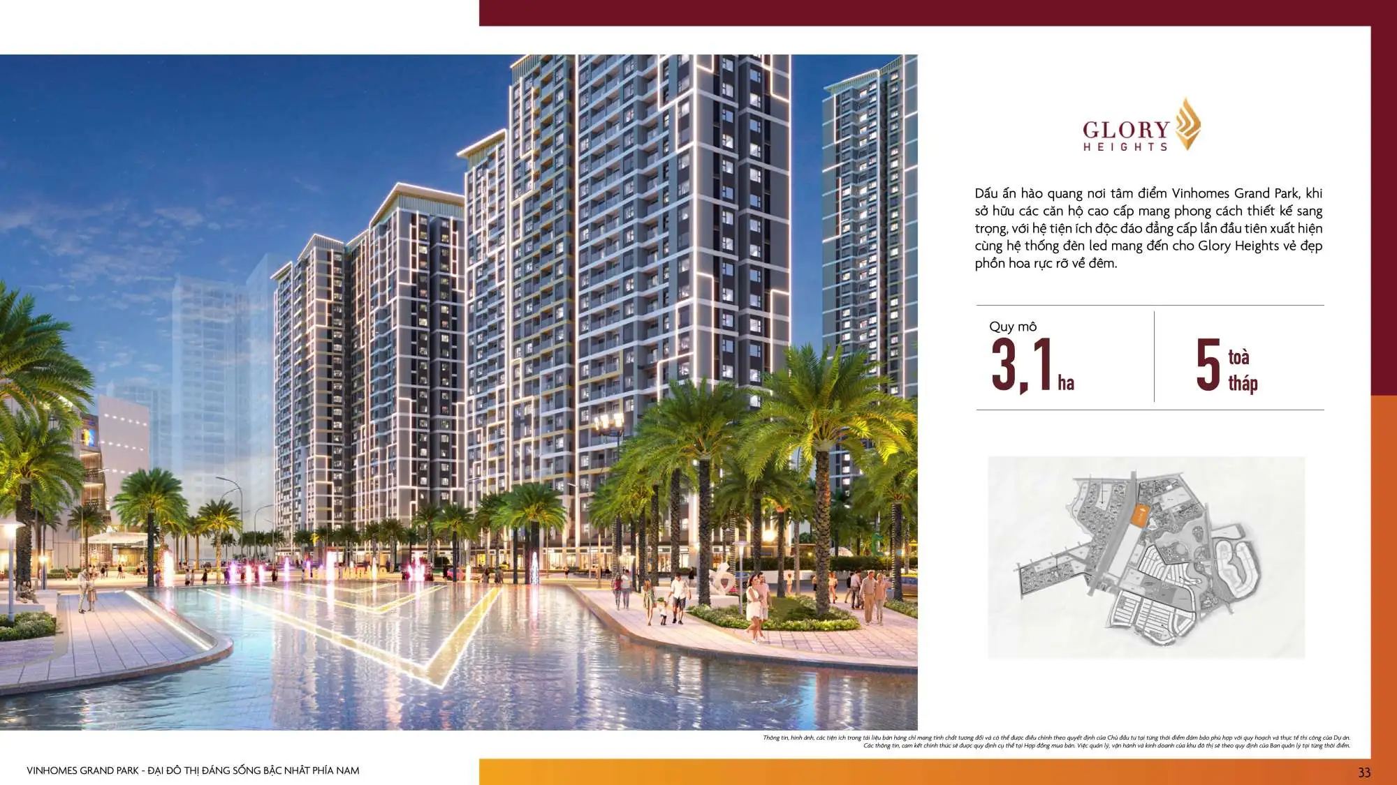 Phân khu The Glory Heights dự án Vinhomes Grand Park
