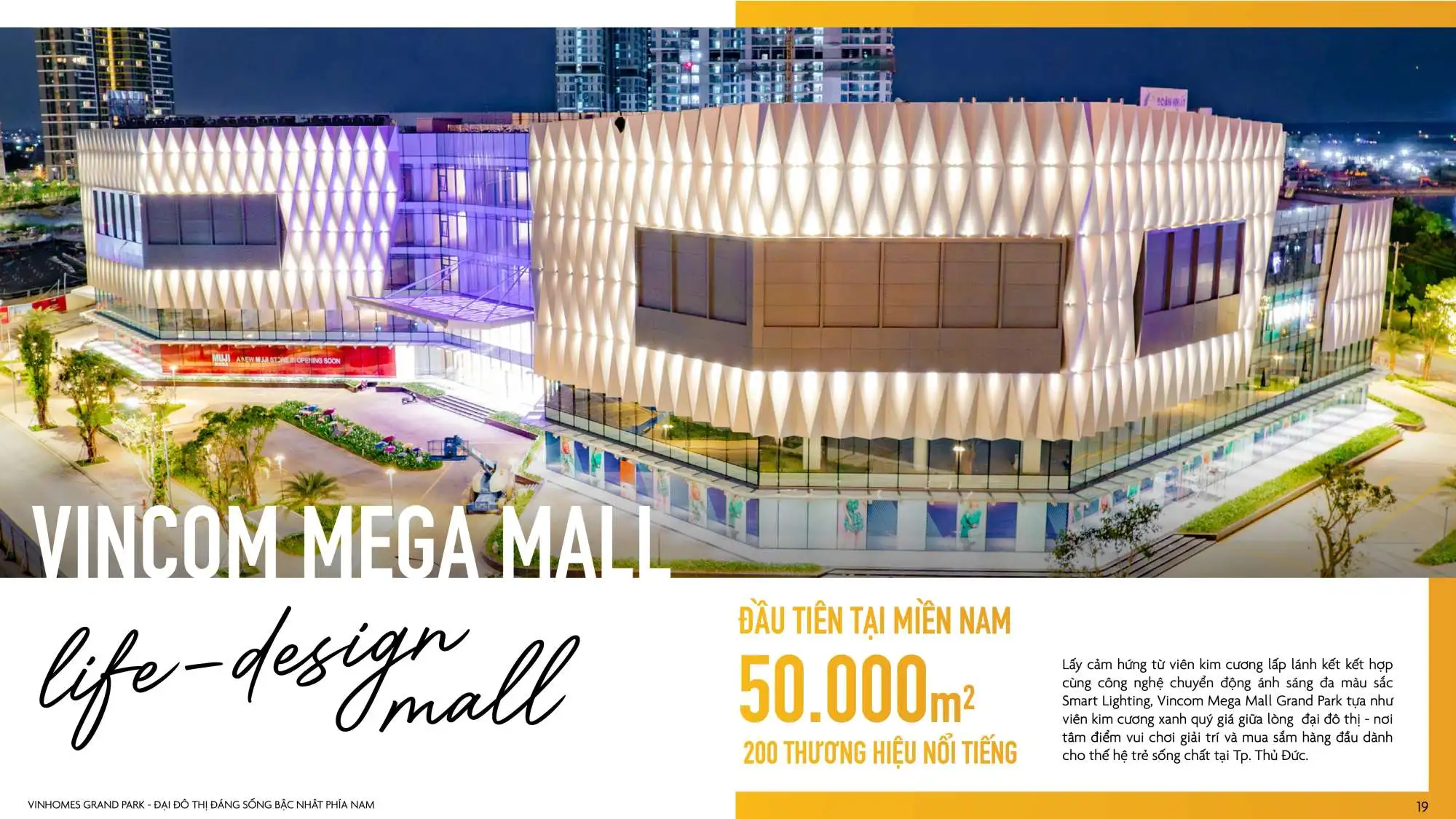 Tiện ích dự án Vinhomes Grand Park - Trung tâm thương mại giải trí mua sắm