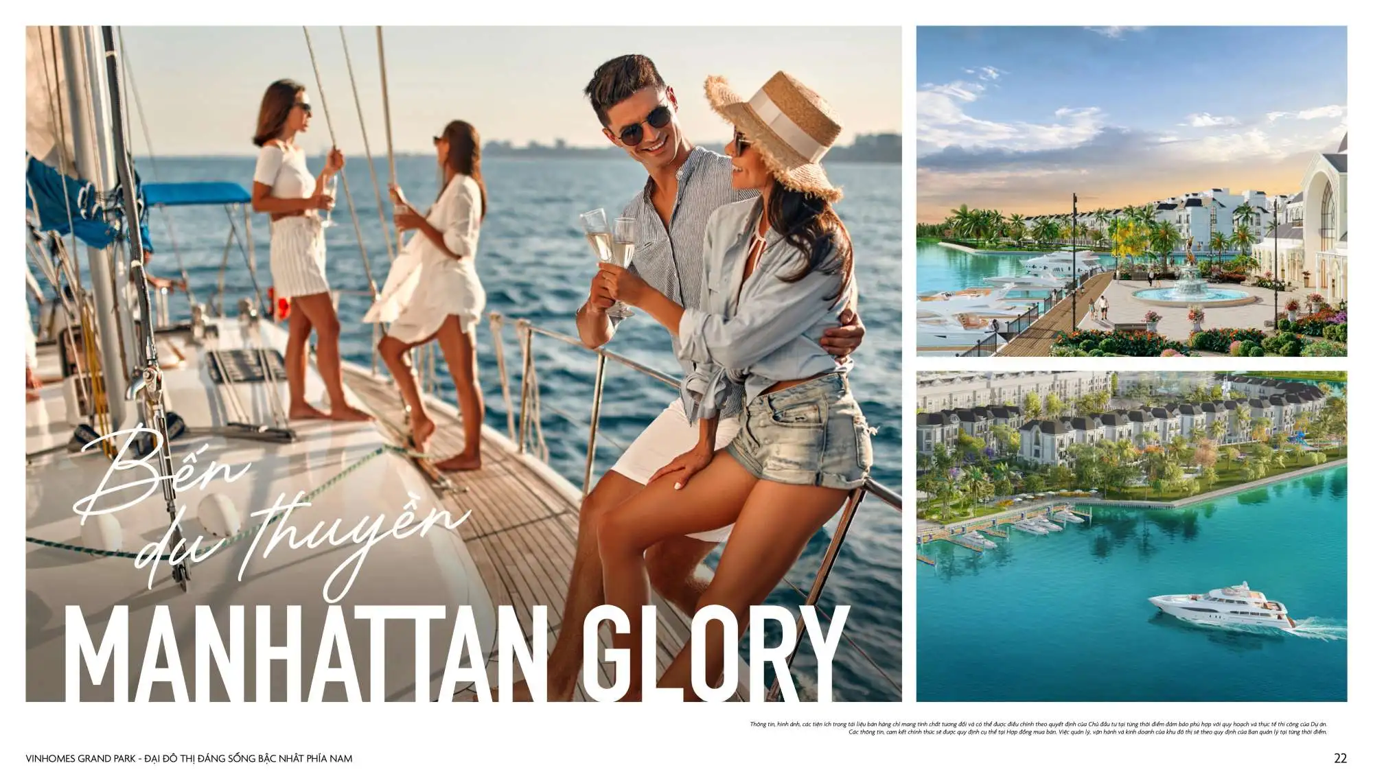 Tiện ích dự án Vinhomes Grand Park - Bến du thuyền Manhattan Glory