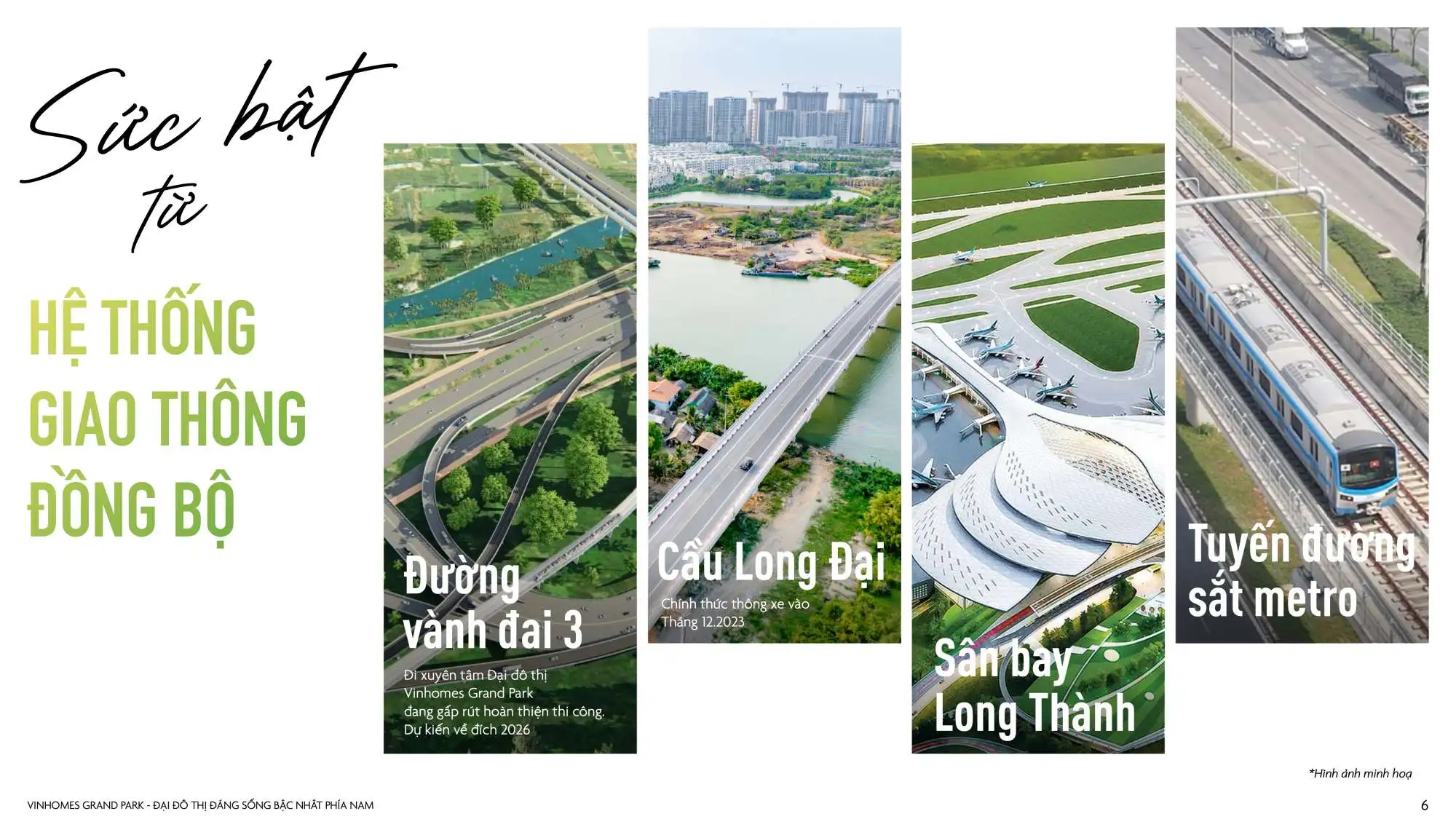 Vị trí dự án Vinhomes Grand Park - Sức bật từ hệ thống giao thông đồng bộ
