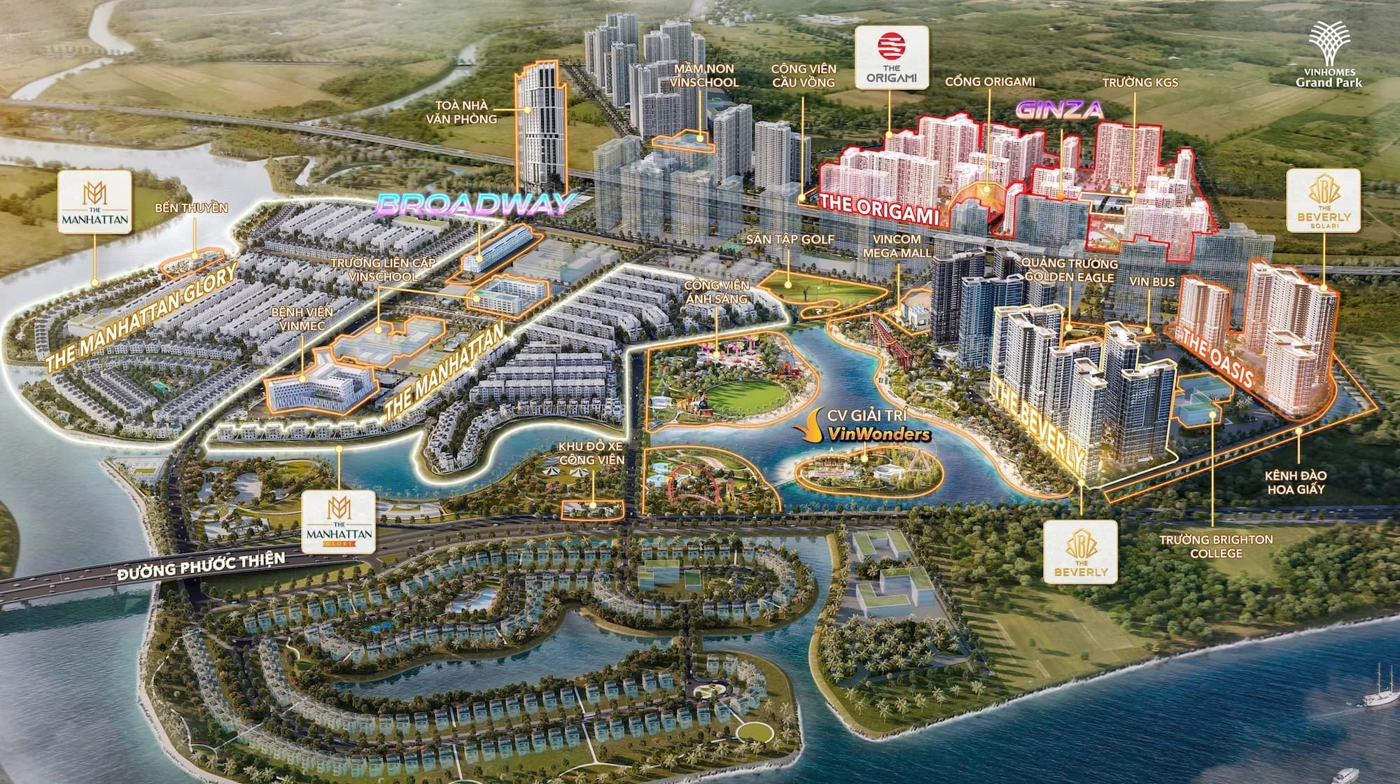 Thông tin dự án Vinhomes Grand Park