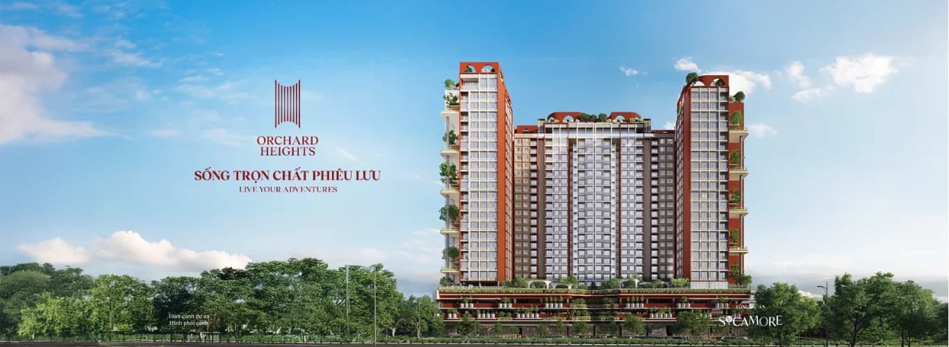 Orchard Heights - Mở bán căn hộ cao cấp dự án Sycamore giá chỉ từ 50 triệu/m2