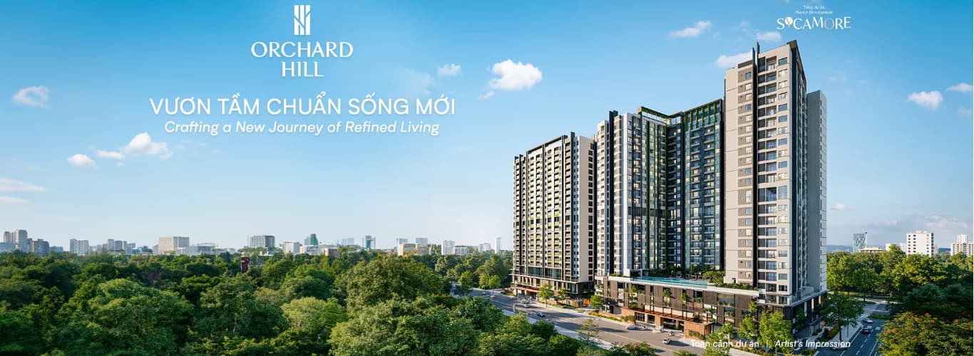 Orchard Hill - Mở bán căn hộ cao cấp dự án Sycamore giá chỉ từ 48 triệu/m2