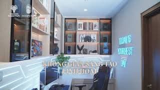 Căn hộ mẫu 1 phòng ngủ +1 The Opus One có nội thất - Vinhomes Grand Park
